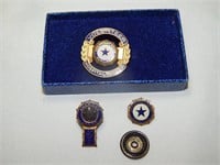 American Legion Sterling Pin & Back And More 2.61g