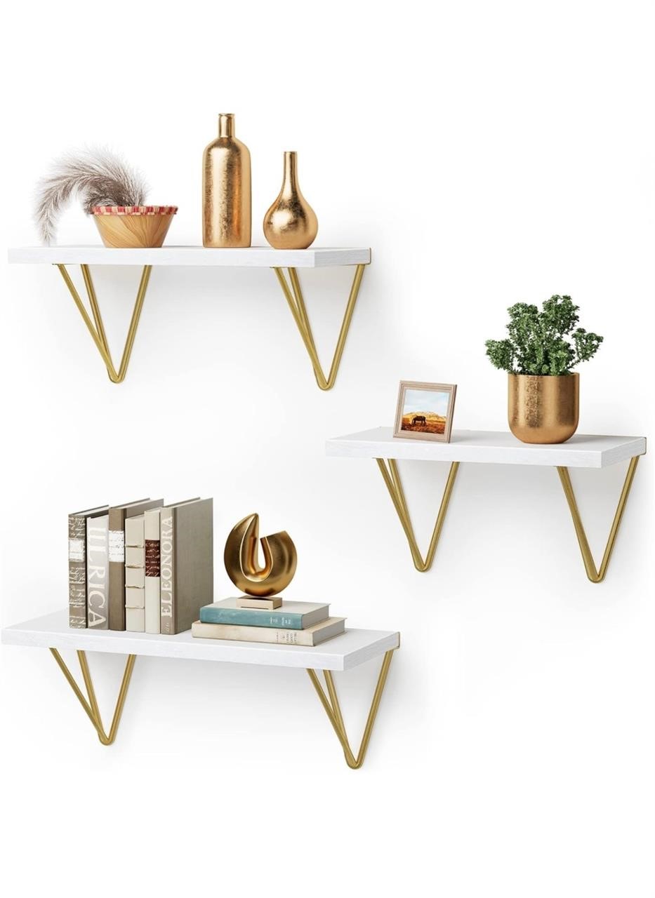 NEW $40 Floating Shelves - Set of 3