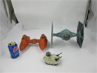 Star Wars cloud City car 1980 + tie fighter 1983