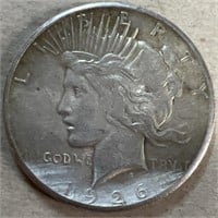 1926 $1 PEACE dollar