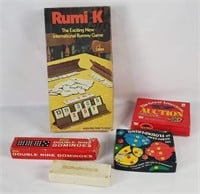 Vtg Games - Rumi K, Dominoes. Floundering