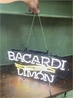 Bacardi Limon Neon Sign