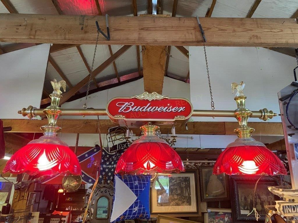 Budweiser Billiard's Table Light