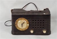 Vtg Telechron Musalarm Clock Radio