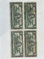 1937 Cdn $1 Bank Note