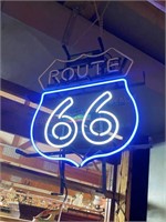 Route 66 Neon Sign