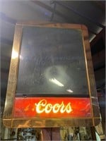 Coors Advertising Board