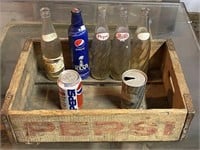 Pepsi Crate, Bottles & Cans