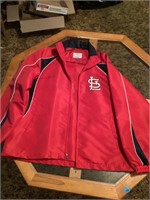 Cardinals Jacket Lg Mens