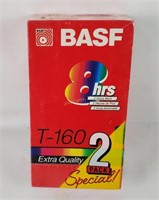 Sealed Basf Vhs Tape 2-pack