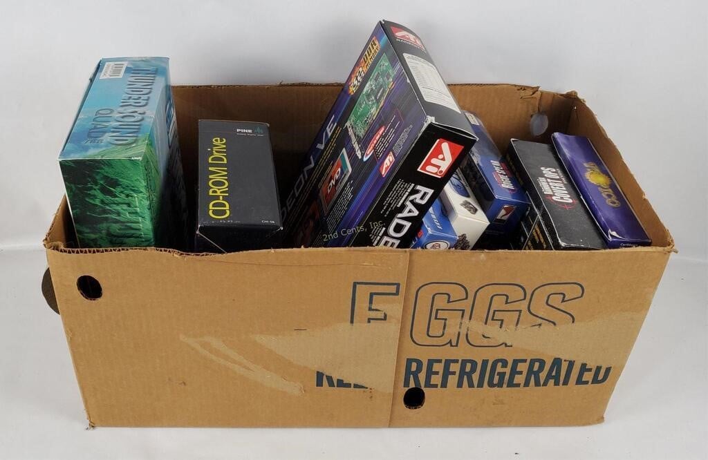 Empty Boxes For Pc Games & Hardware