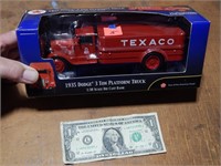 Texaco Collectible Die Cast 1935 Dodge Truck Bank