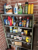 All Contents & Metal Shelf in Garage