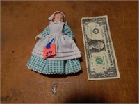 Vintage Doll 5-1/2" T