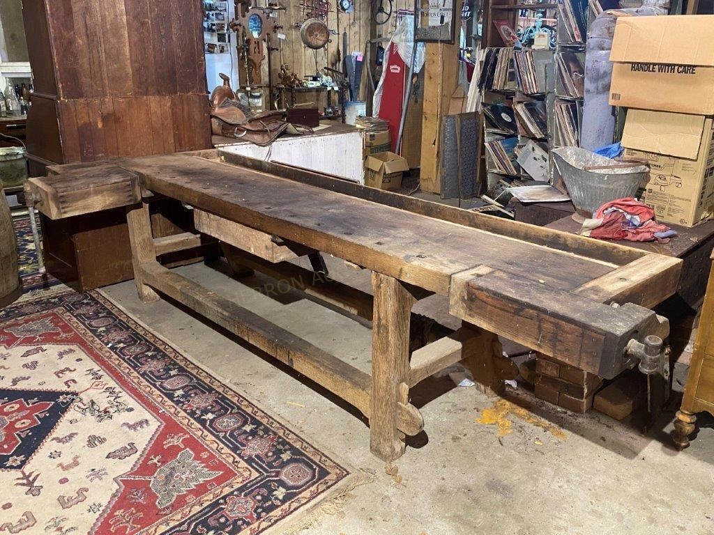 Solid Wood Work Bench