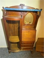 Antique Cabinet w/Mirror
