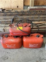 3-Metal Boat Gas Cans