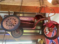 Vintage Child's Tricycle w/Wagon