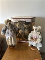 6-Collector Teddy Bears