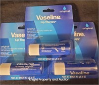 3 Vaseline Lip Therapy 0.16 oz