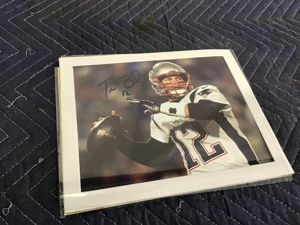 Tom Brady Signed Photo