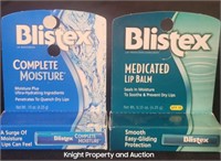 2 Blistex 0.15 oz (Moisture and Medicated)