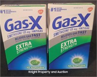 2 Gas-X Extra Strength SoftGels 10 per package