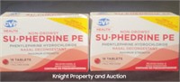 2 CVP Su-Phedrine PE Tablets 18 Per Package