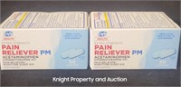 2 Extra Strength Pain Reliever PM 50 Caplets