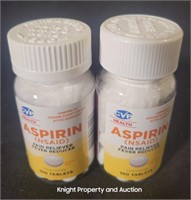 2 Aspirin 100 Tablets