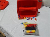 Lego System Bucket & Contents