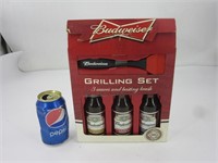 Set de 3 sauces à BBQ Budweiser, collectionnable