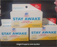 3 Stay Awake 16 Tablets per box
