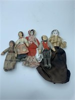 Small antique dolls