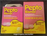 Pepto Bismol Chewables 1-4 Tablet, 1-30 Tablets