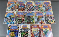 14pc Super Powers #1-5+ DC Comic Books