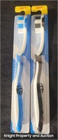 2 Soft Toothbrush Blue and Black