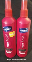 2 Suave 8 Max Hold Hairspray 11oz