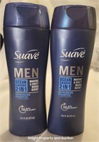 2 Suave Men 2 in 1 Ocean Charge 12.6oz