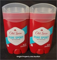 2 Old Spice Pure Sport Deodorant 2.25oz