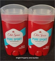 2 Old Spice Pure Sport Deodorant 2.25oz