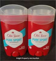 2 Old Spice Pure Sport Deodorant 2.25oz