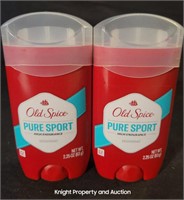 2 Old Spice Pure Sport Deodorant 2.25oz