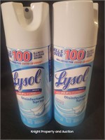 2 Lysol Spray 12.5oz