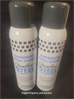 2 Stainless Steel Cleaner And Polish 15oz