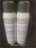 2 Stainless Steel Cleaner And Polish 15oz