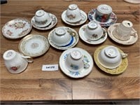 Assorted Tea Cup and Saucer Set