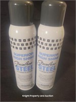 2 Stainless Steel Cleaner And Polish 15oz