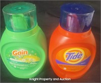 1 Tide Original 25fl oz and 1 Gain Original 25fl