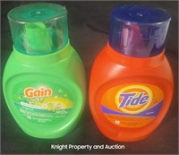 1 Tide Original 25fl oz and 1 Gain Original 25fl